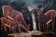 Niko Pirosmanashvili A Family of Deer Germany oil painting artist